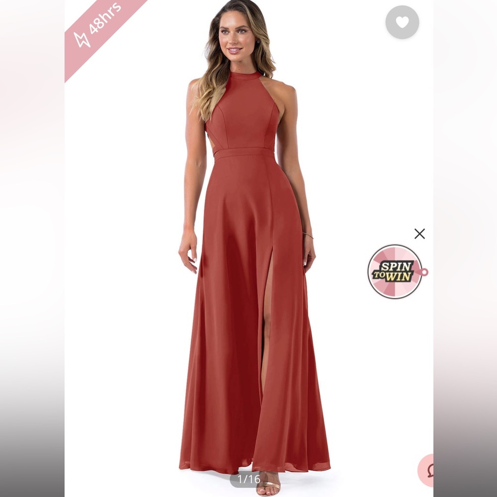 Azazie Clarice Chiffon Dress